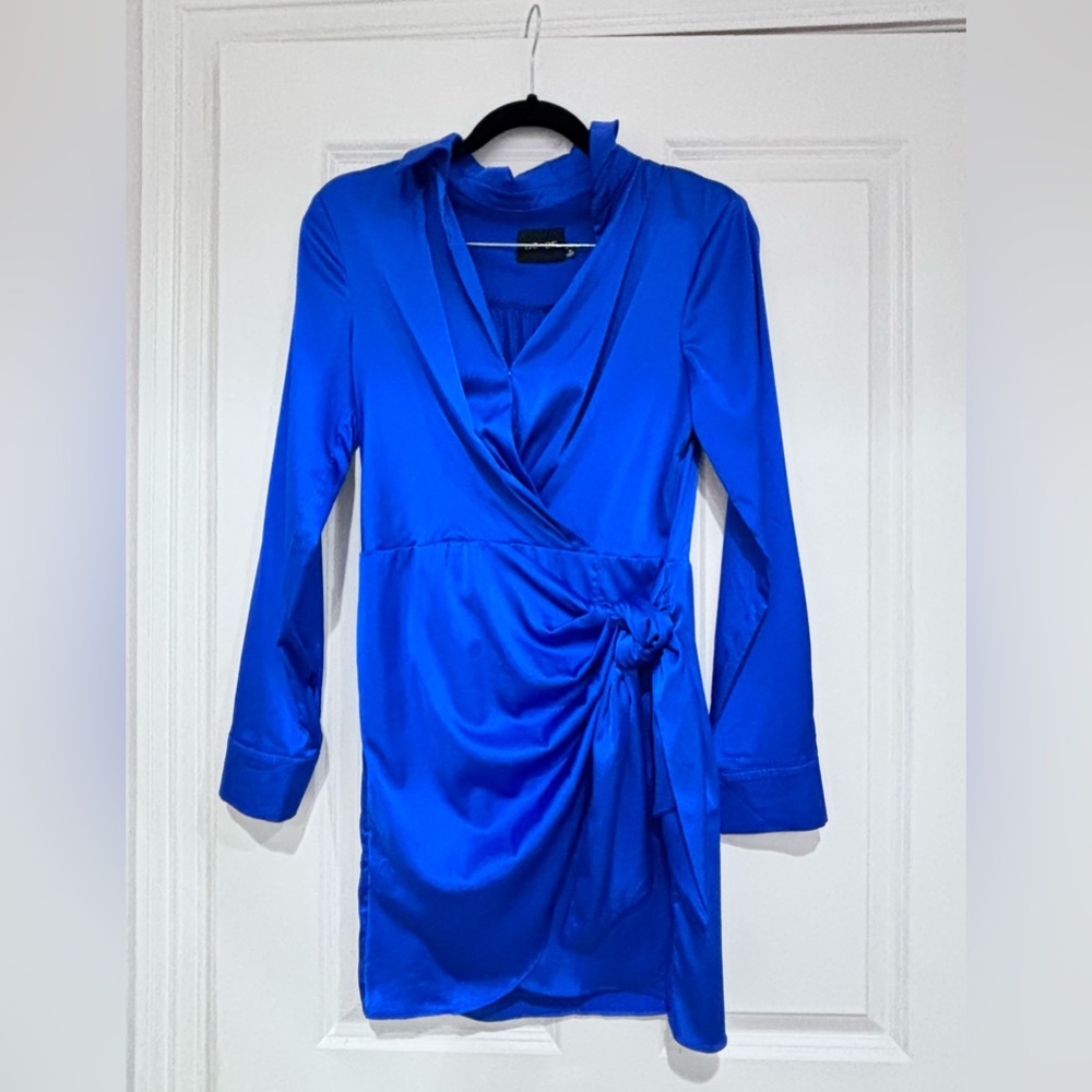 DO+BE Vibrant Blue Long Sleeve Dress